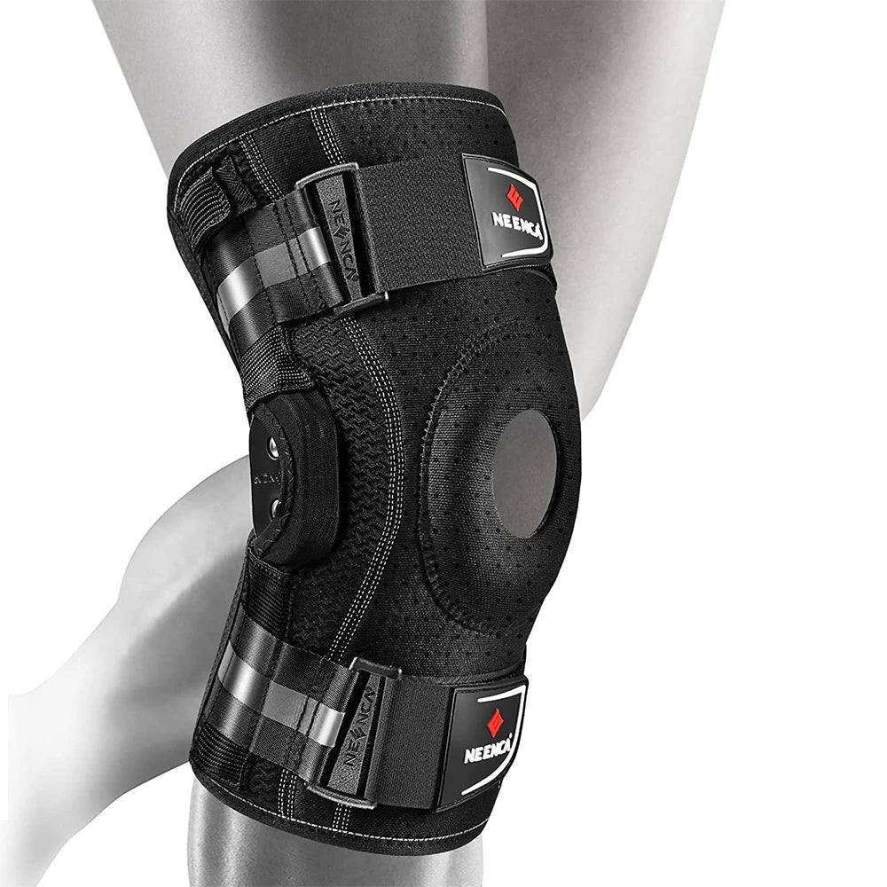 NEENCA Hinged Knee Brace for Knee Pain Knee Support with Stabilizers for ACL, PCL, Arthritis & Meniscus Tear Relief