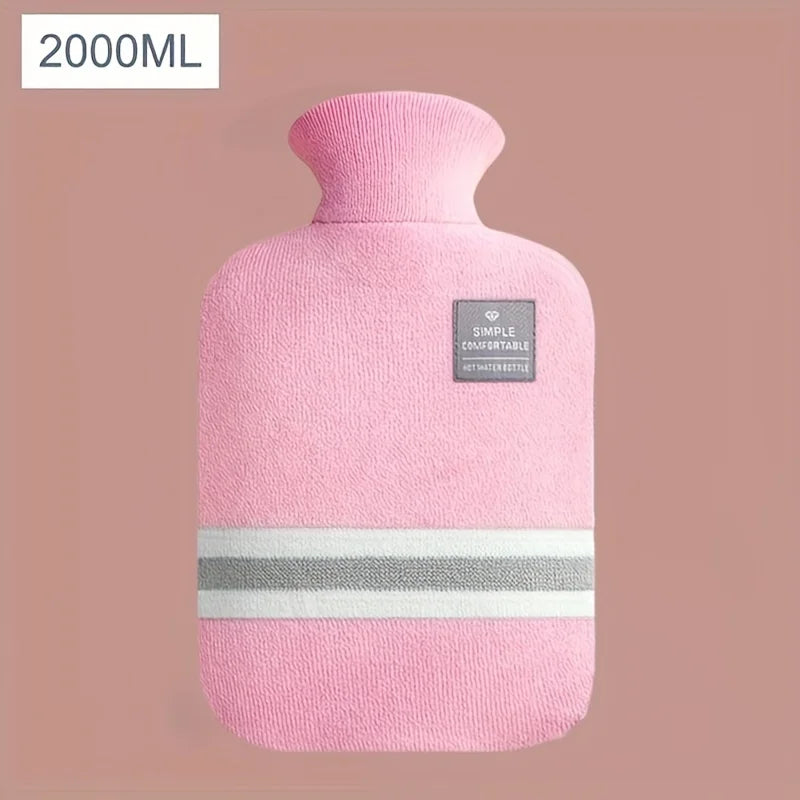 1000/2000ml PVC Hot Water Warmer Bag for Women – Hand, Belly & Feet Warmer Hot-Water Bottle Bag