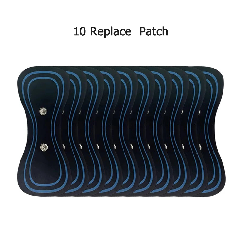 Gel Pads for EMS Muscle Stimulator – Replacement Body Massager Patches for Neck, Hip Trainer & Muscle Stimulator Devices