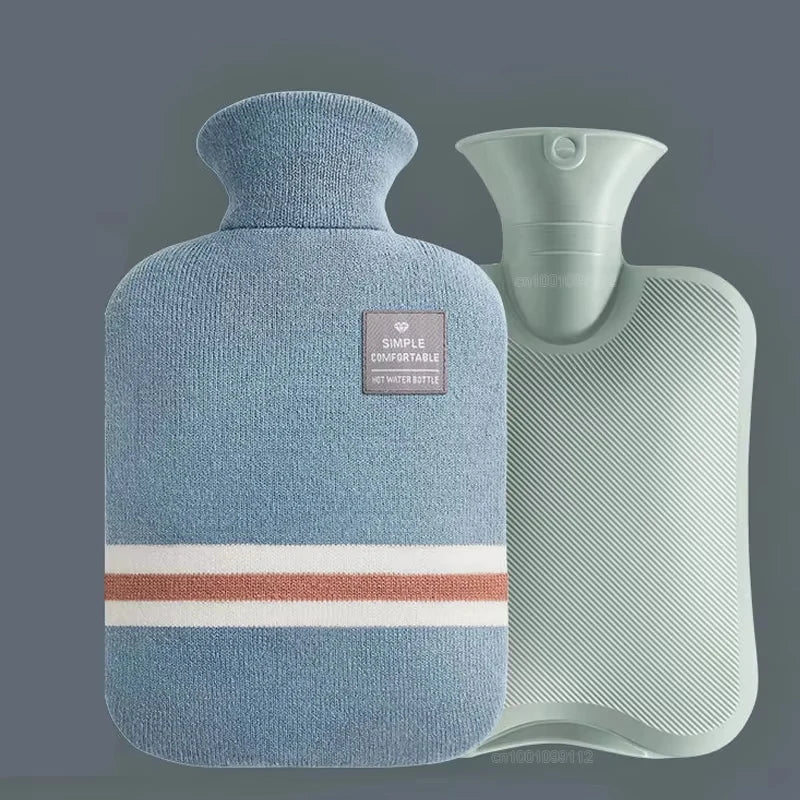 1000/2000ml PVC Hot Water Warmer Bag for Women – Hand, Belly & Feet Warmer Hot-Water Bottle Bag