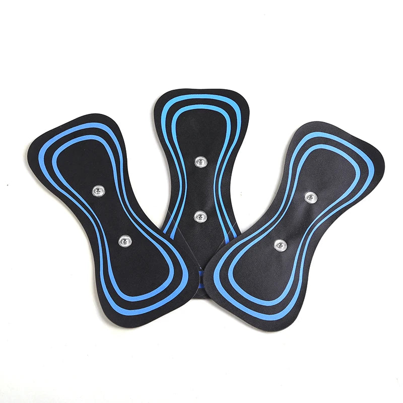 Gel Pads for EMS Muscle Stimulator – Replacement Body Massager Patches for Neck, Hip Trainer & Muscle Stimulator Devices