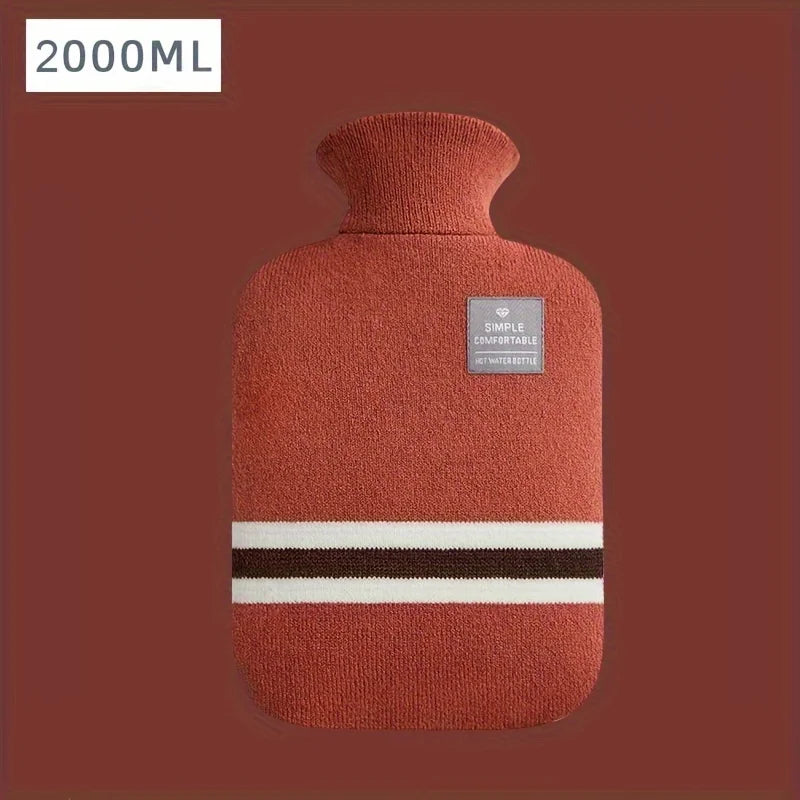 1000/2000ml PVC Hot Water Warmer Bag for Women – Hand, Belly & Feet Warmer Hot-Water Bottle Bag