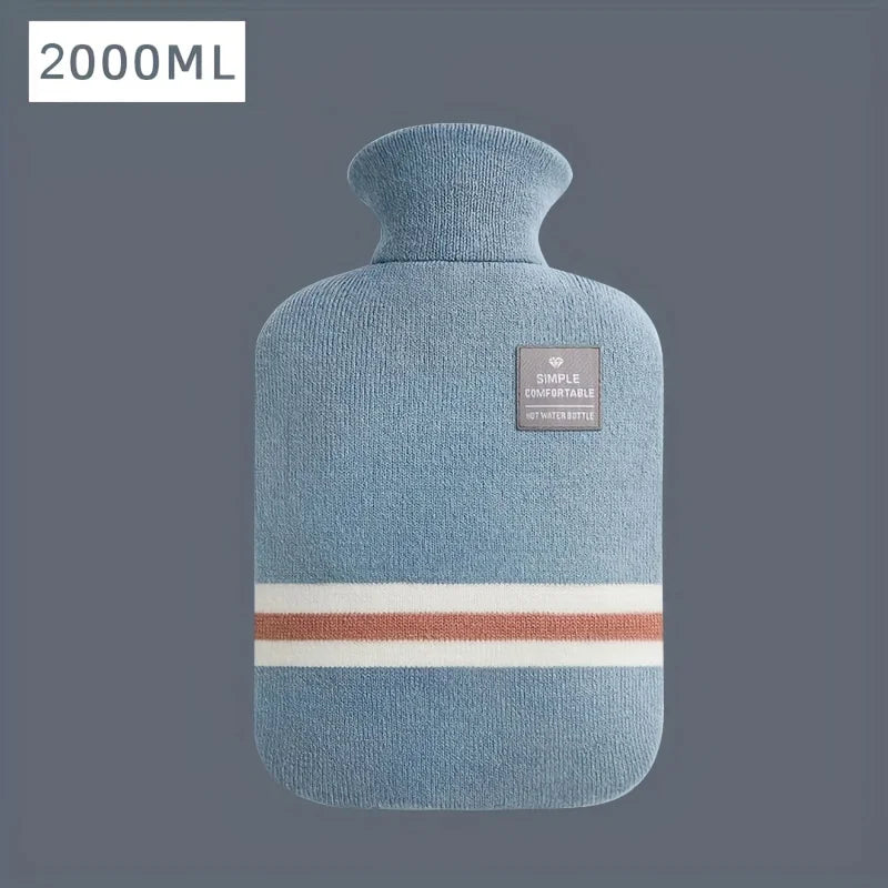 1000/2000ml PVC Hot Water Warmer Bag for Women – Hand, Belly & Feet Warmer Hot-Water Bottle Bag