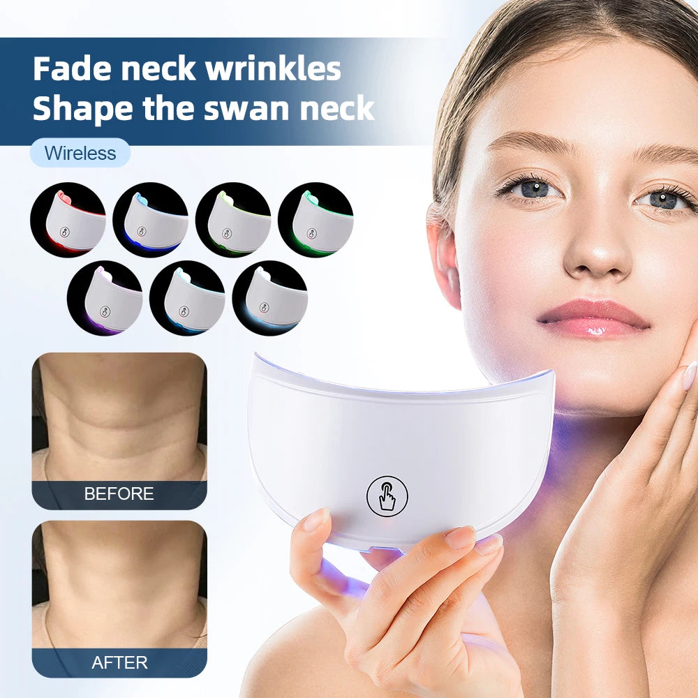 Face and Neck Beauty Machine – LED Skin Care Tool for Skin Rejuvenation and Facial Treatment