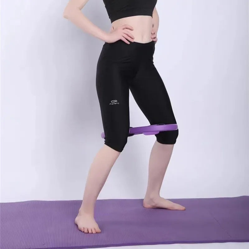 Pilates Leg Circle – Fitness Toning Ring for Inner Thigh Postpartum Shaping Pelvic Floor & Yoga Muscle Training Fitness Equipment