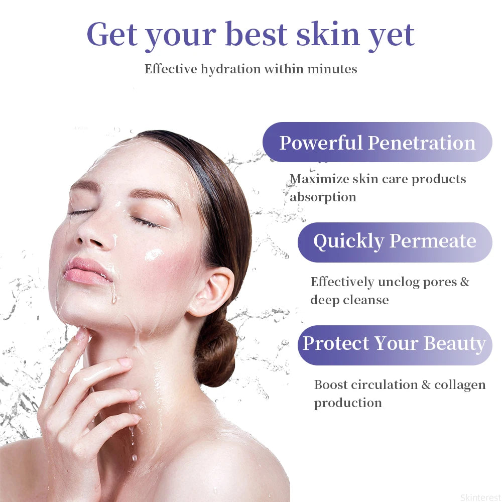 50ML Mini Face Steamer & Nose Steamer – Portable Facial Steamer for Deep Hydration, Pore Cleansing & Daily Skin Care
