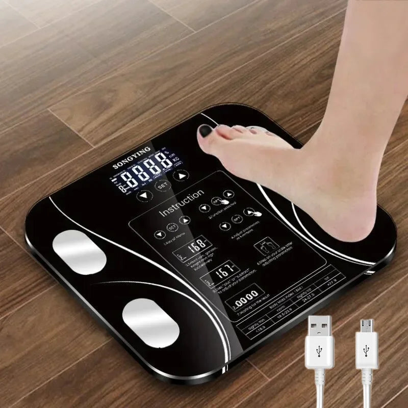 Smart Bluetooth Body Fat Scale – Electronic Weight Scale Machine for Home Use