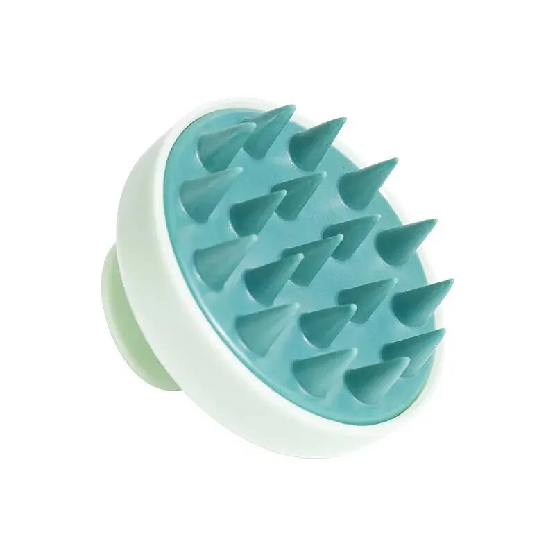 Silicone Shampoo Brush & Head Scalp Massager – Hair Washing Comb & Body Massage Tool for Bath, Shower & Salon Use