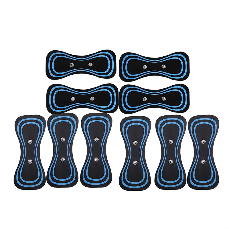 Gel Pads for EMS Muscle Stimulator – Replacement Body Massager Patches for Neck, Hip Trainer & Muscle Stimulator Devices