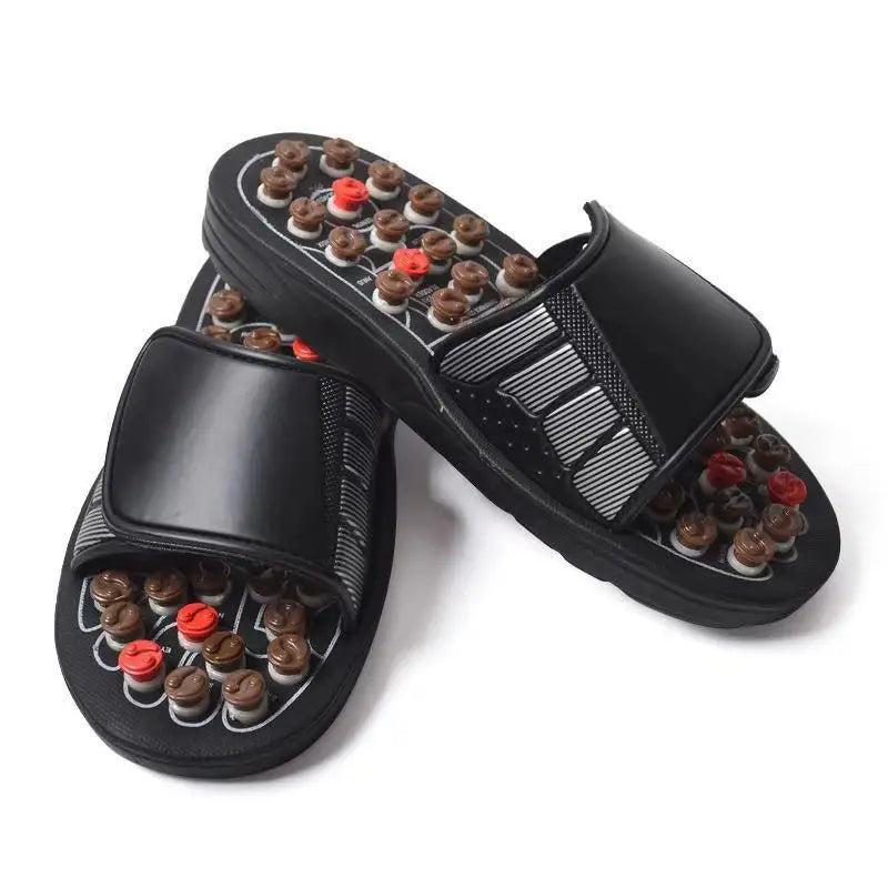 Acupoint Massage Slippers Foot Massager Flip Flop for Feet – Unisex Acupoint Slipper for Home Therapy & Health Care
