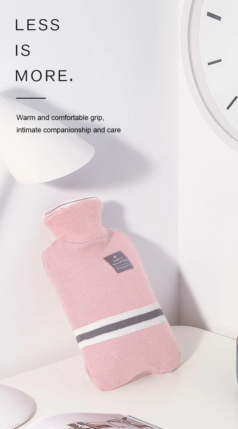 1000/2000ml PVC Hot Water Warmer Bag for Women – Hand, Belly & Feet Warmer Hot-Water Bottle Bag