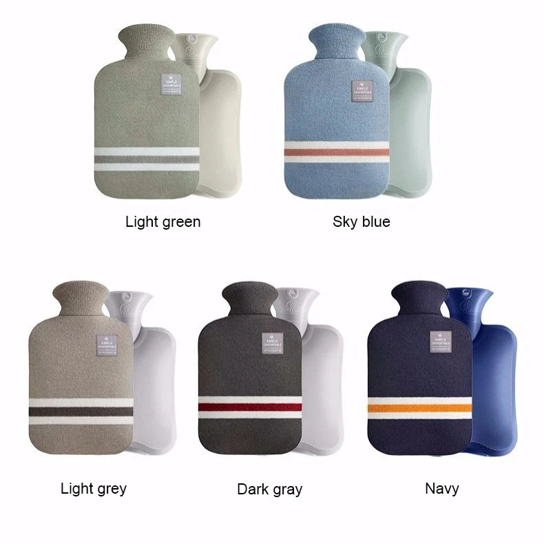 1000/2000ml PVC Hot Water Warmer Bag for Women – Hand, Belly & Feet Warmer Hot-Water Bottle Bag