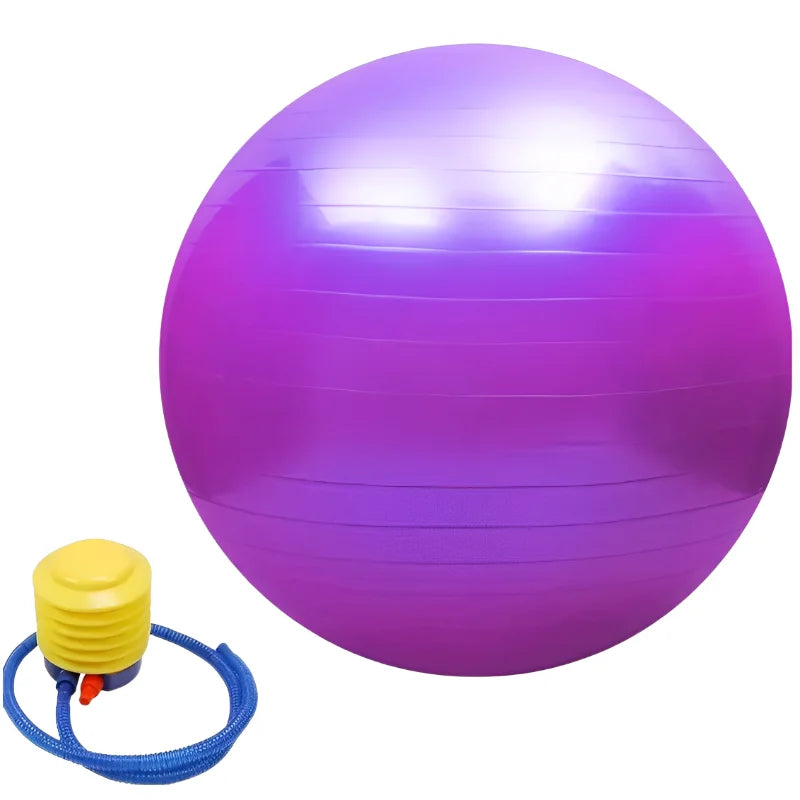 45CM–95CM Balance Exercise Ball – Gym Balls for Fitness, Yoga, Pilates & Home Workout | Thickened Anti-Burst PVC Equipment