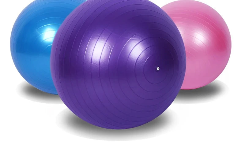 45CM–95CM Balance Exercise Ball – Gym Balls for Fitness, Yoga, Pilates & Home Workout | Thickened Anti-Burst PVC Equipment