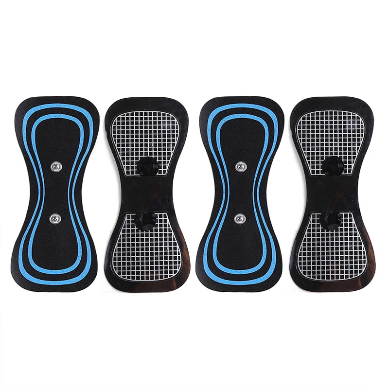 Gel Pads for EMS Muscle Stimulator – Replacement Body Massager Patches for Neck, Hip Trainer & Muscle Stimulator Devices