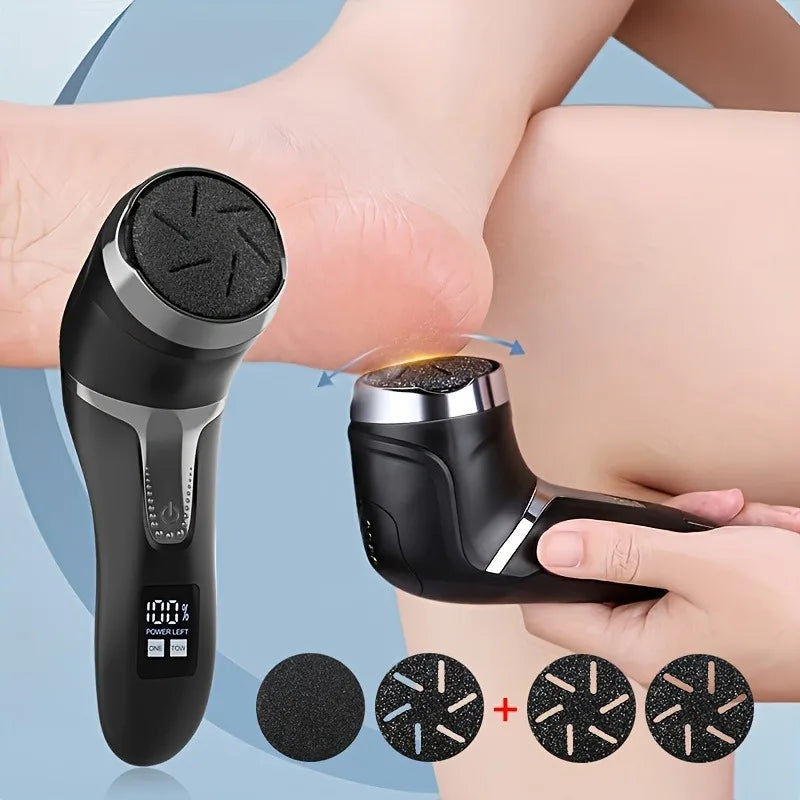 Pedicure Machine Callus Remover – Electric Foot Grinder & Dead Skin Remover Pedicure Tools for Smooth Feet