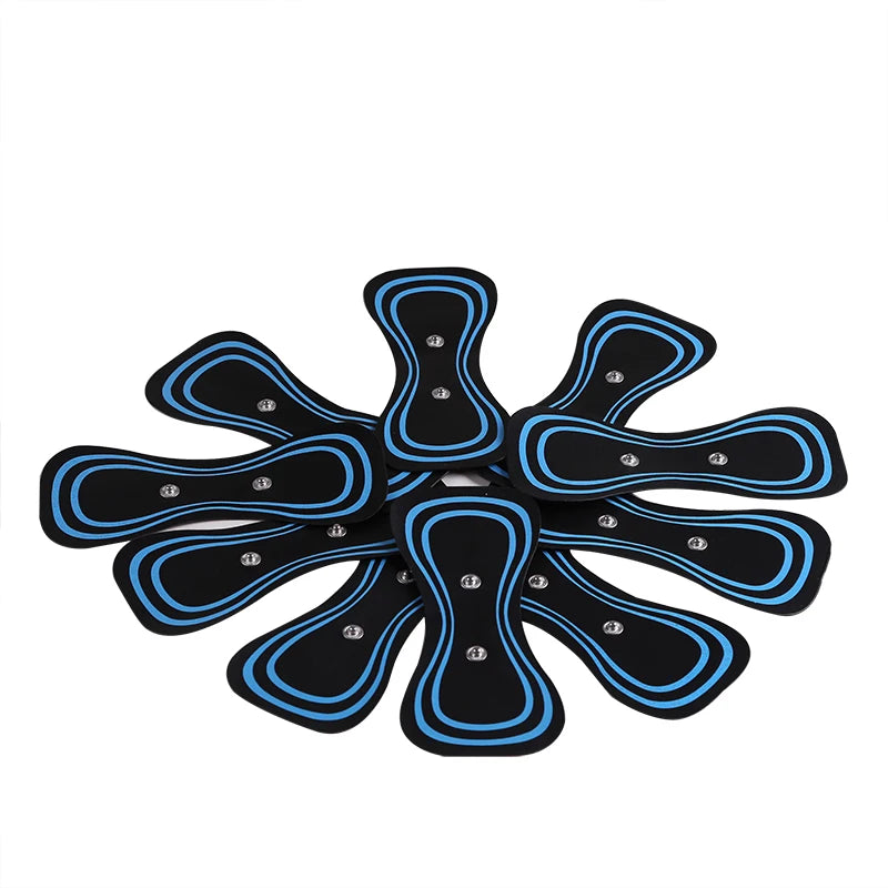 Gel Pads for EMS Muscle Stimulator – Replacement Body Massager Patches for Neck, Hip Trainer & Muscle Stimulator Devices