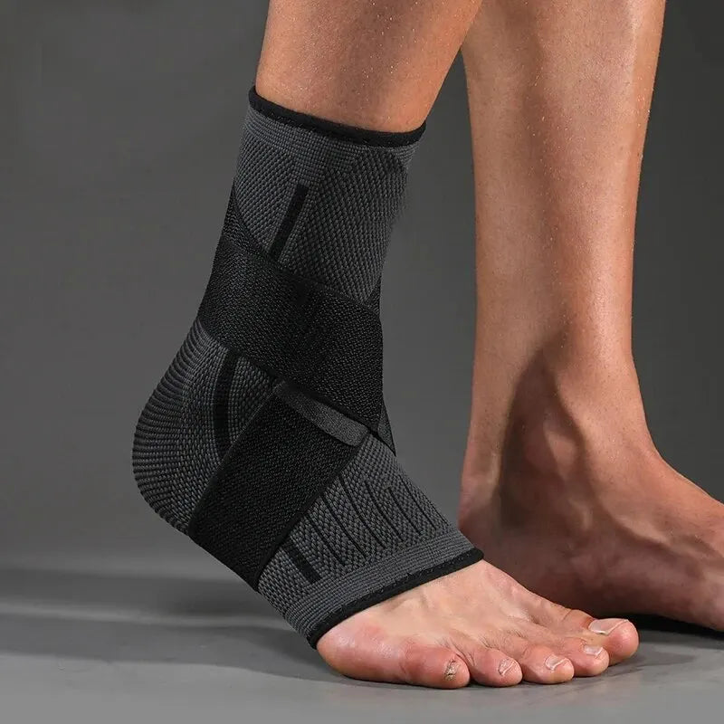 Adjustable Compression Ankle Support for Men & Women – Running, Hiking, Basketball Ankle Brace for Sports Protection