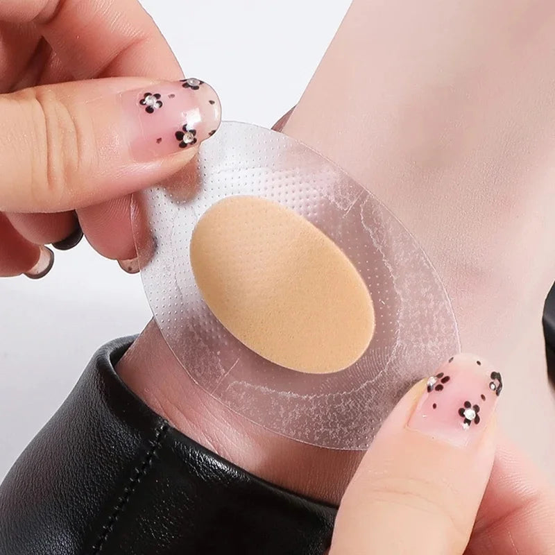 30pcs Gel Grip Heel Protector Adhesive Foot Patches Blister Pads Heel Liner Shoes Stickers Pain Relief Plaster Foot Care Cushion
