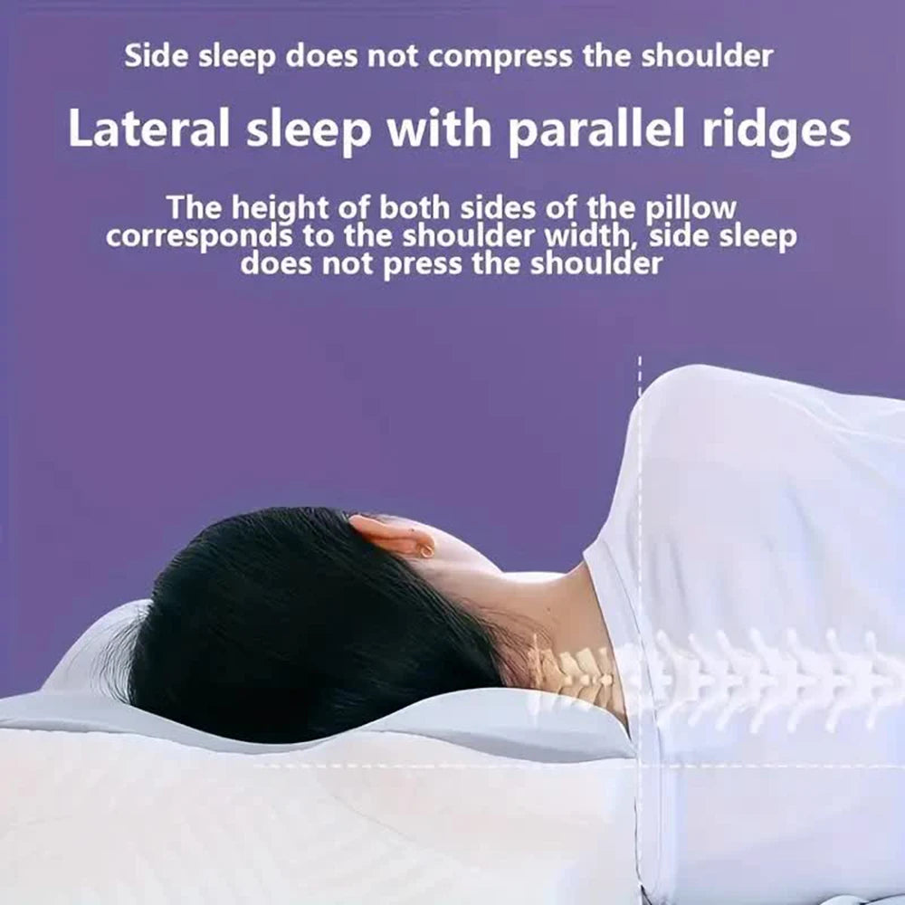 Memory Foam Butterfly Shaped Pillow – Orthopedic Neck Pain Relief & Cervical Spine Alignment Sleeping Support Pillow Beding