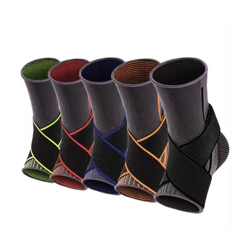 Adjustable Compression Ankle Support for Men & Women – Running, Hiking, Basketball Ankle Brace for Sports Protection