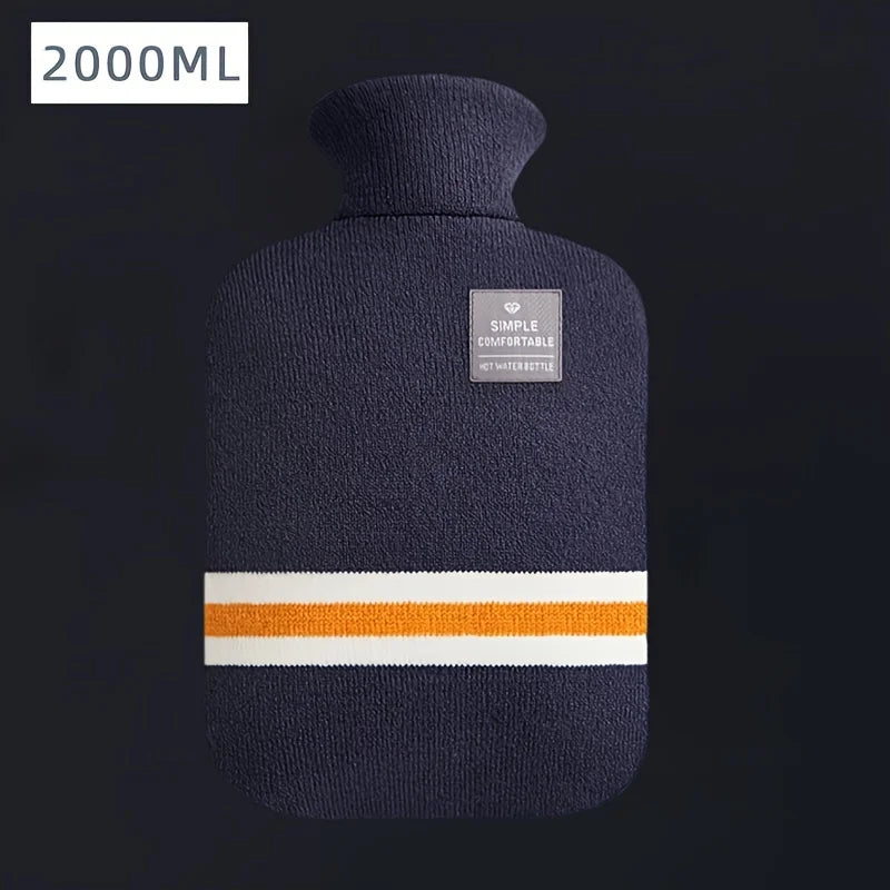 1000/2000ml PVC Hot Water Warmer Bag for Women – Hand, Belly & Feet Warmer Hot-Water Bottle Bag