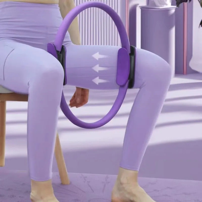 Pilates Leg Circle – Fitness Toning Ring for Inner Thigh Postpartum Shaping Pelvic Floor & Yoga Muscle Training Fitness Equipment