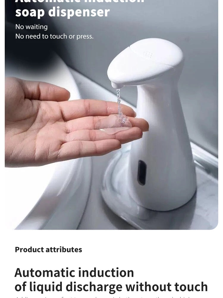 Automatic Sensor Soap Dispenser – Smart Motion Sensor Hand Soap Dispenser for Bathroom & Kitechen with Waterproof ABS Design