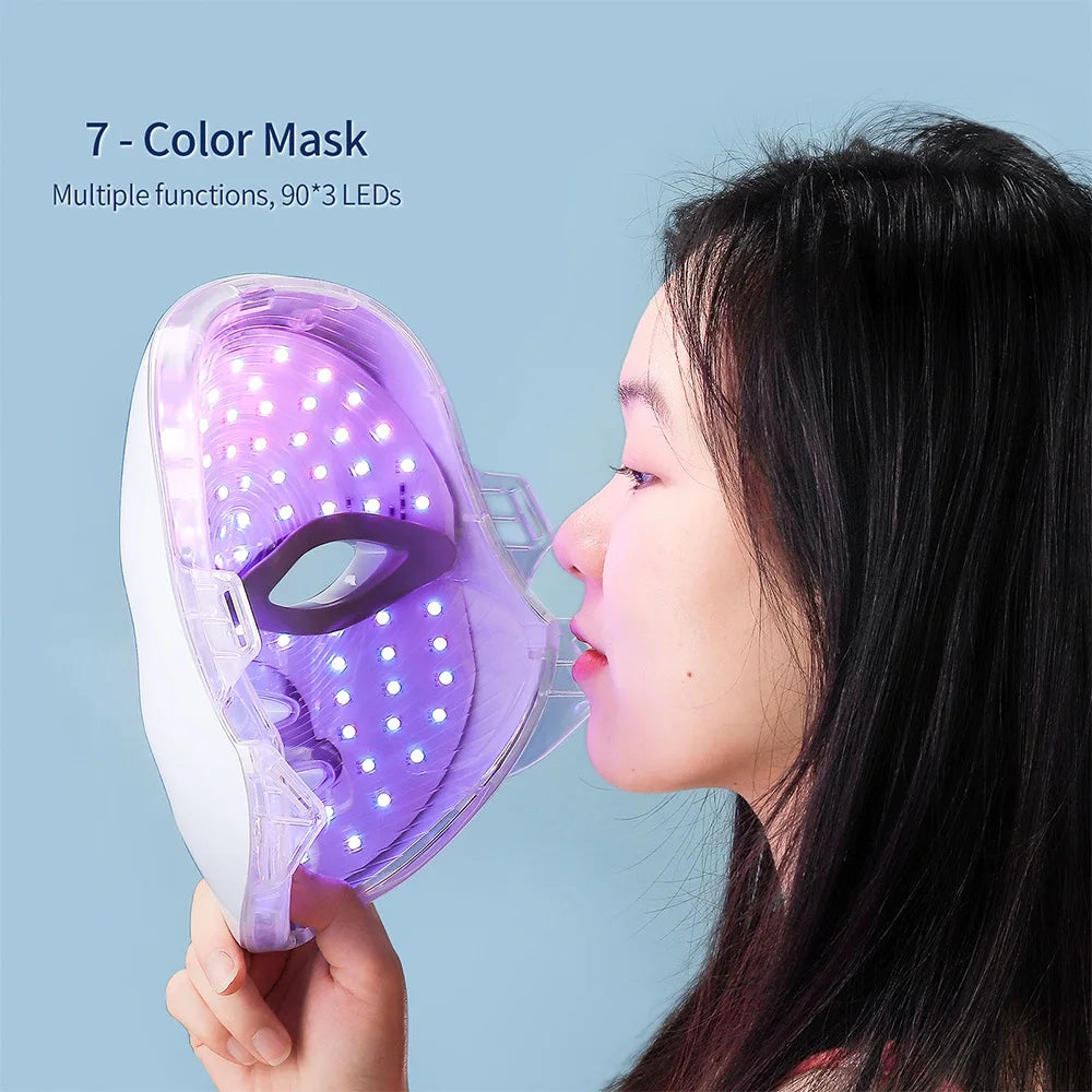 Face and Neck Beauty Machine – LED Skin Care Tool for Skin Rejuvenation and Facial Treatment
