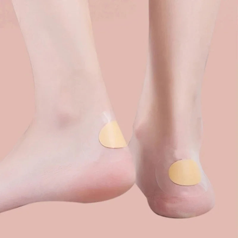 30pcs Gel Grip Heel Protector Adhesive Foot Patches Blister Pads Heel Liner Shoes Stickers Pain Relief Plaster Foot Care Cushion