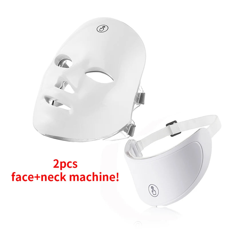 Face and Neck Beauty Machine – LED Skin Care Tool for Skin Rejuvenation and Facial Treatment