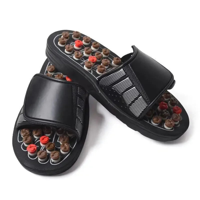 Acupoint Massage Slippers Foot Massager Flip Flop for Feet – Unisex Acupoint Slipper for Home Therapy & Health Care