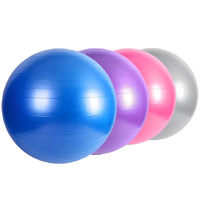 45CM–95CM Balance Exercise Ball – Gym Balls for Fitness, Yoga, Pilates & Home Workout | Thickened Anti-Burst PVC Equipment