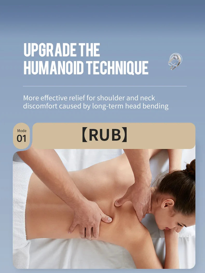 Foreverlily Wireless Neck and Back Massager – Deep Tissue Neck and Shoulder Kneading Massage Shawl for Cervical and Trapezius Relief