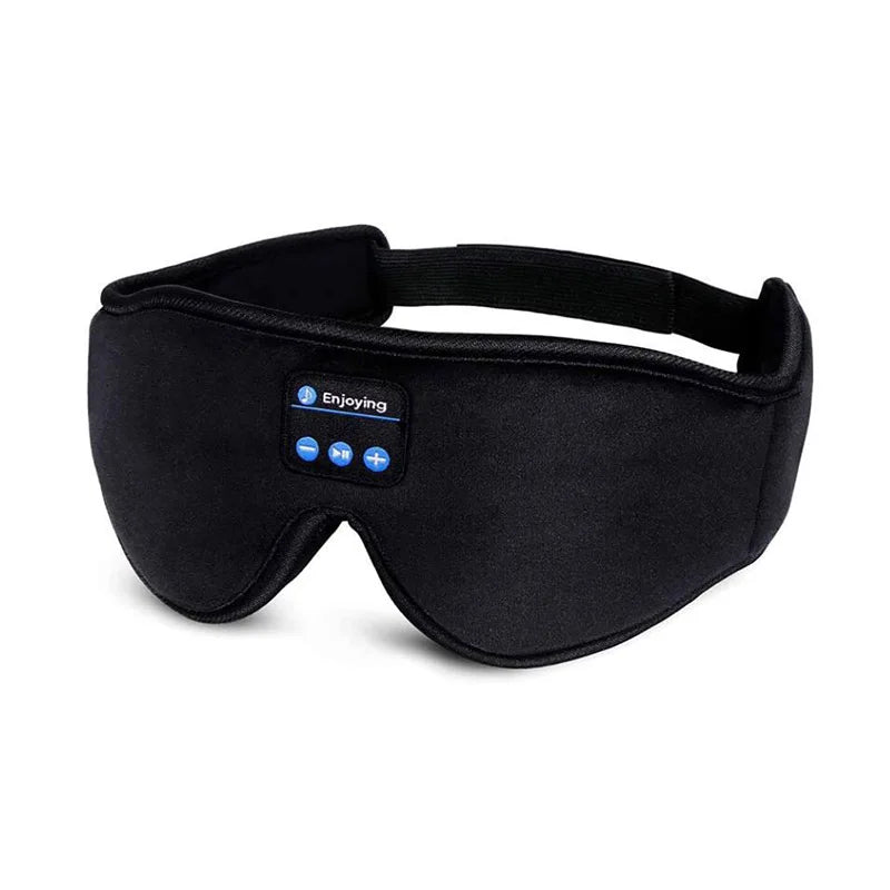 3D Bluetooth Headphones Eye Mask – Sleep Eye Mask with Music Headband for Travel & Relaxation