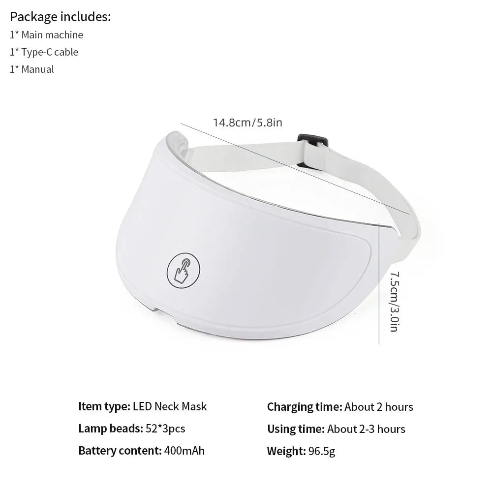 Face and Neck Beauty Machine – LED Skin Care Tool for Skin Rejuvenation and Facial Treatment
