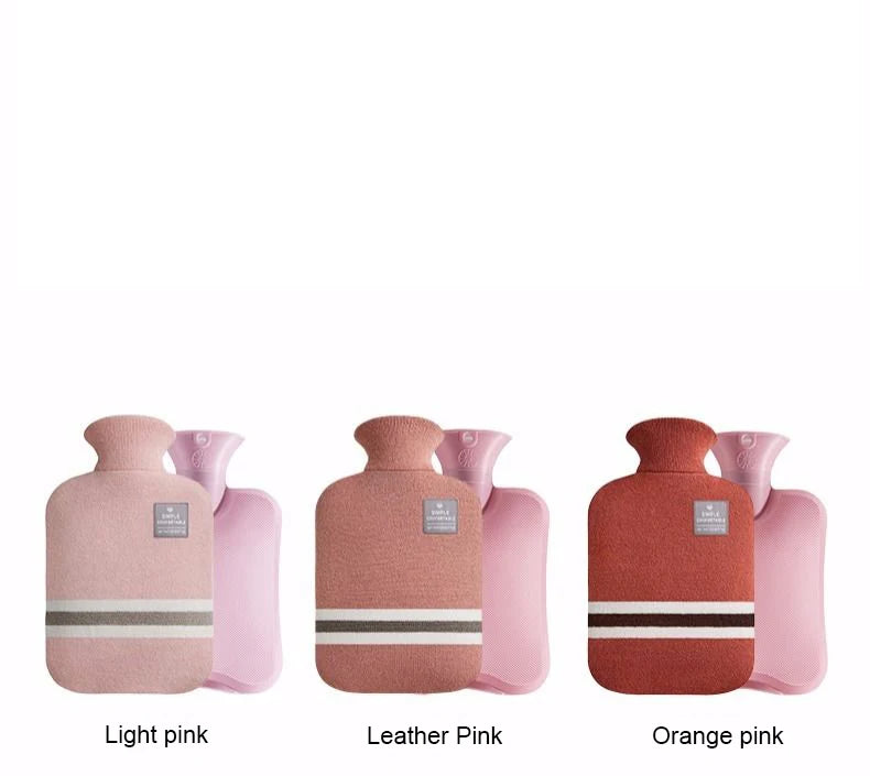 1000/2000ml PVC Hot Water Warmer Bag for Women – Hand, Belly & Feet Warmer Hot-Water Bottle Bag