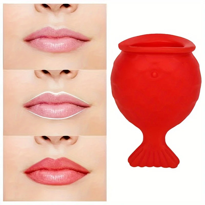 Lip Plumping Tool – Silicone Lip Filler & Natural Lip Enhancement Tool for Fuller, Glamorous Lips and Facial Exercises
