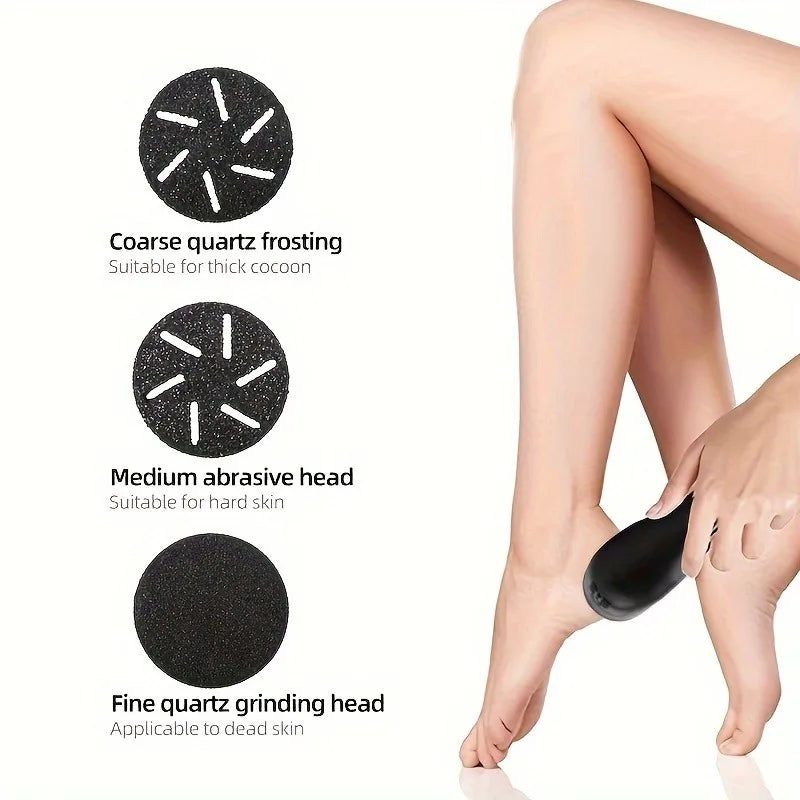 Pedicure Machine Callus Remover – Electric Foot Grinder & Dead Skin Remover Pedicure Tools for Smooth Feet