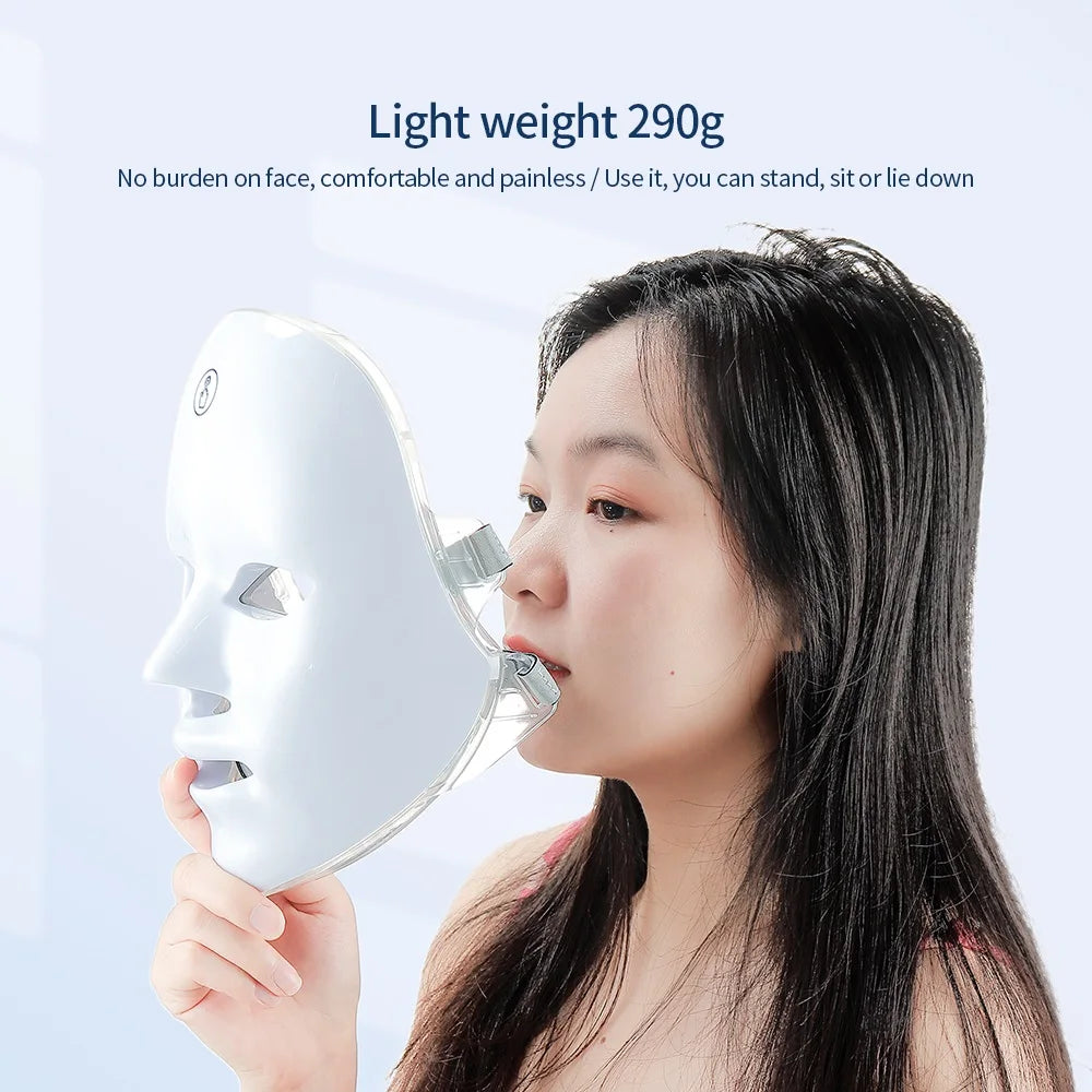 Face and Neck Beauty Machine – LED Skin Care Tool for Skin Rejuvenation and Facial Treatment