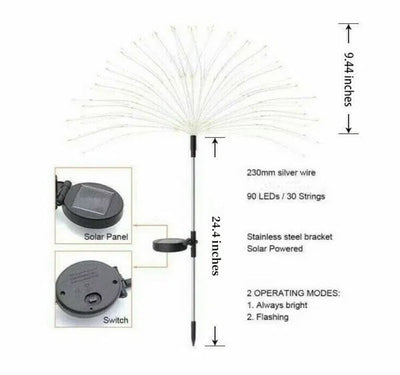 DazzleBeam - Solar Garden Light