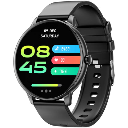 Round smart watch