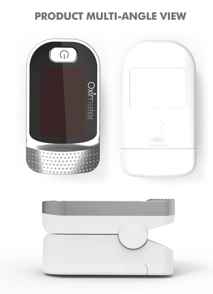 KIUZOU Finger Pulse Oximeter – Blood Oxygen Saturation Meter with SPO2, PR, PI & OLED Display Heart Rate Monitor OLED Oximeter