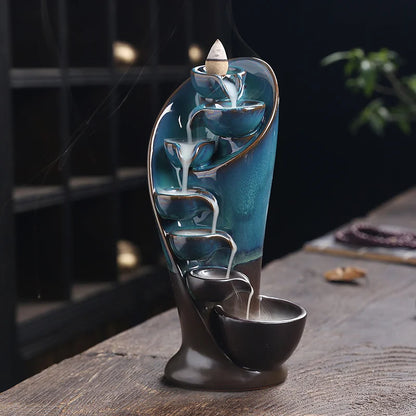 Waterfall Incense Burner Holder