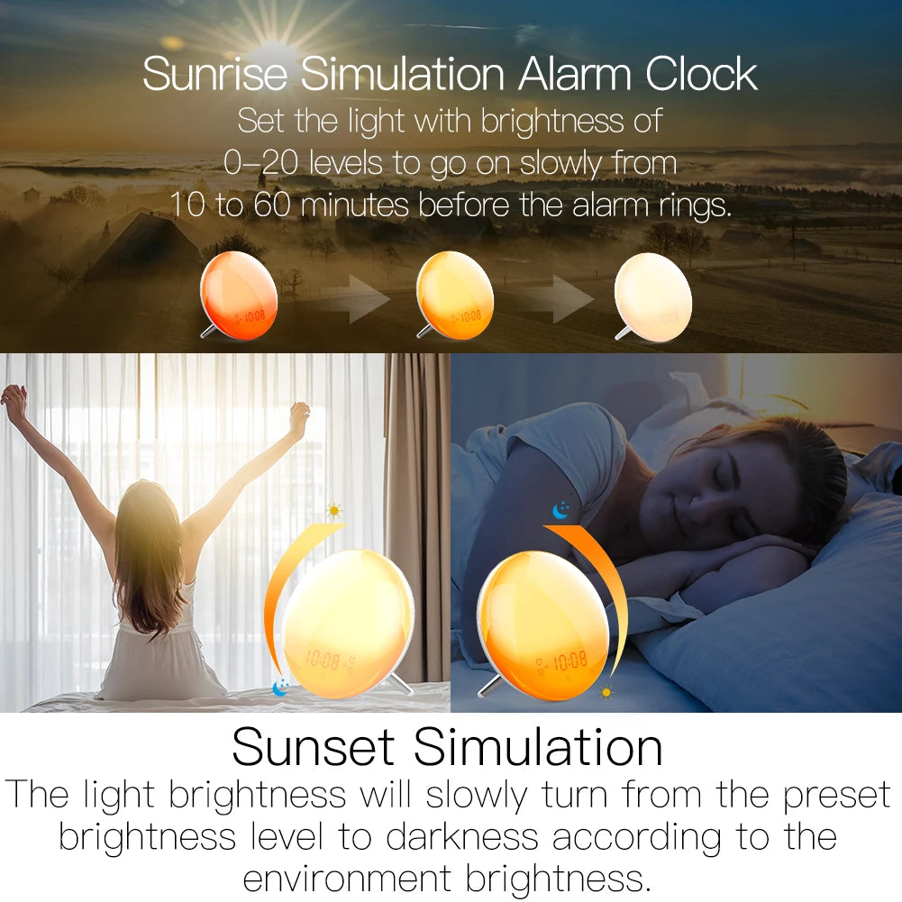WiFi Smart Wake Up Light