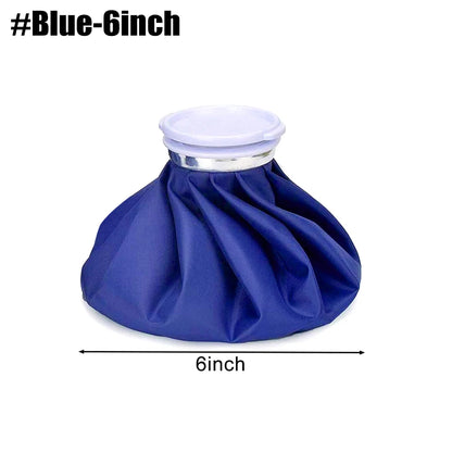 Reusable Ice Pack & Hot Water Compress Bag for Knee, Injuries, Headaches, Kids & Adults