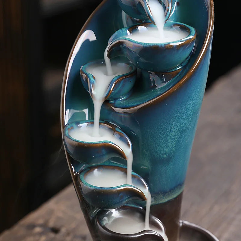 Waterfall Incense Burner Holder