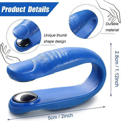 Tiger Point Thumb Massage Clip – Meridian Massage Clip & Acupressure Point Massager for Hand Therapy