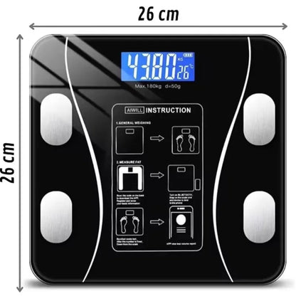 Smart Bluetooth Body Fat Scale – Electronic Weight Scale Machine for Home Use