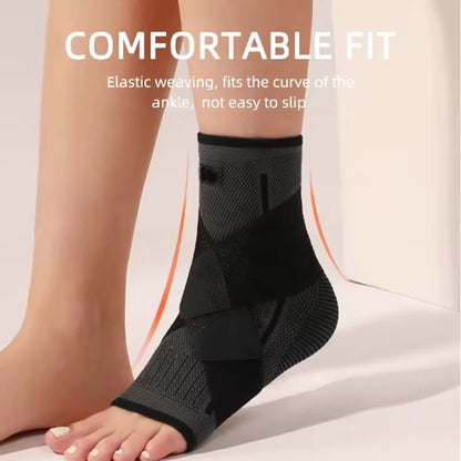 Adjustable Compression Ankle Support for Men & Women – Running, Hiking, Basketball Ankle Brace for Sports Protection